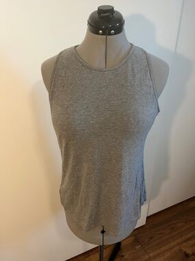 Klassy Network Gray Crewneck Tank Top